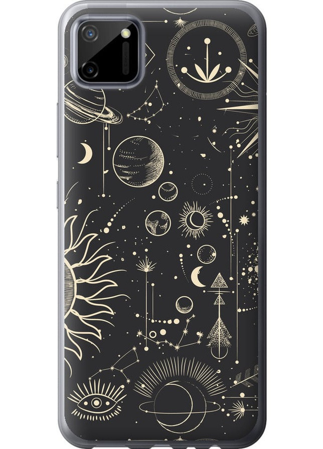 2D пластиковий чохол 'Фаза місяця' для Endorphone Realme C11 2020 (258088216)