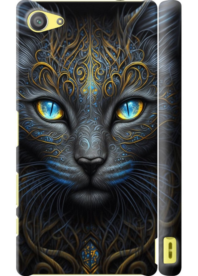 3D пластиковий матовий чохол 'Кішка' для Endorphone Sony Xperia Z5 Compact E5823 (257797880)