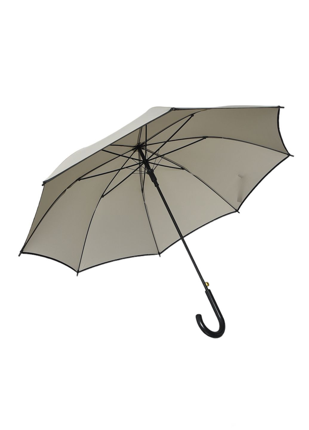Зонт трость серого цвета Let's Shop (269088998)