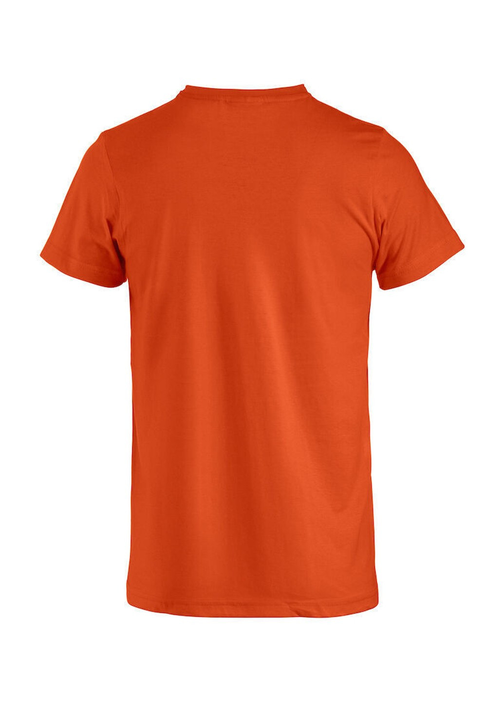 Оранжевая футболка мужская Clique