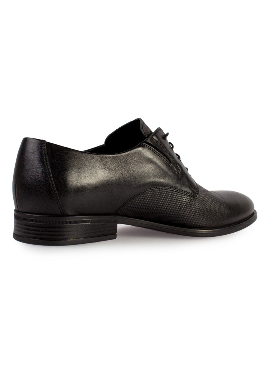 Черные классические туфли мужские бренда 9200183_(1) Ikos на шнурках