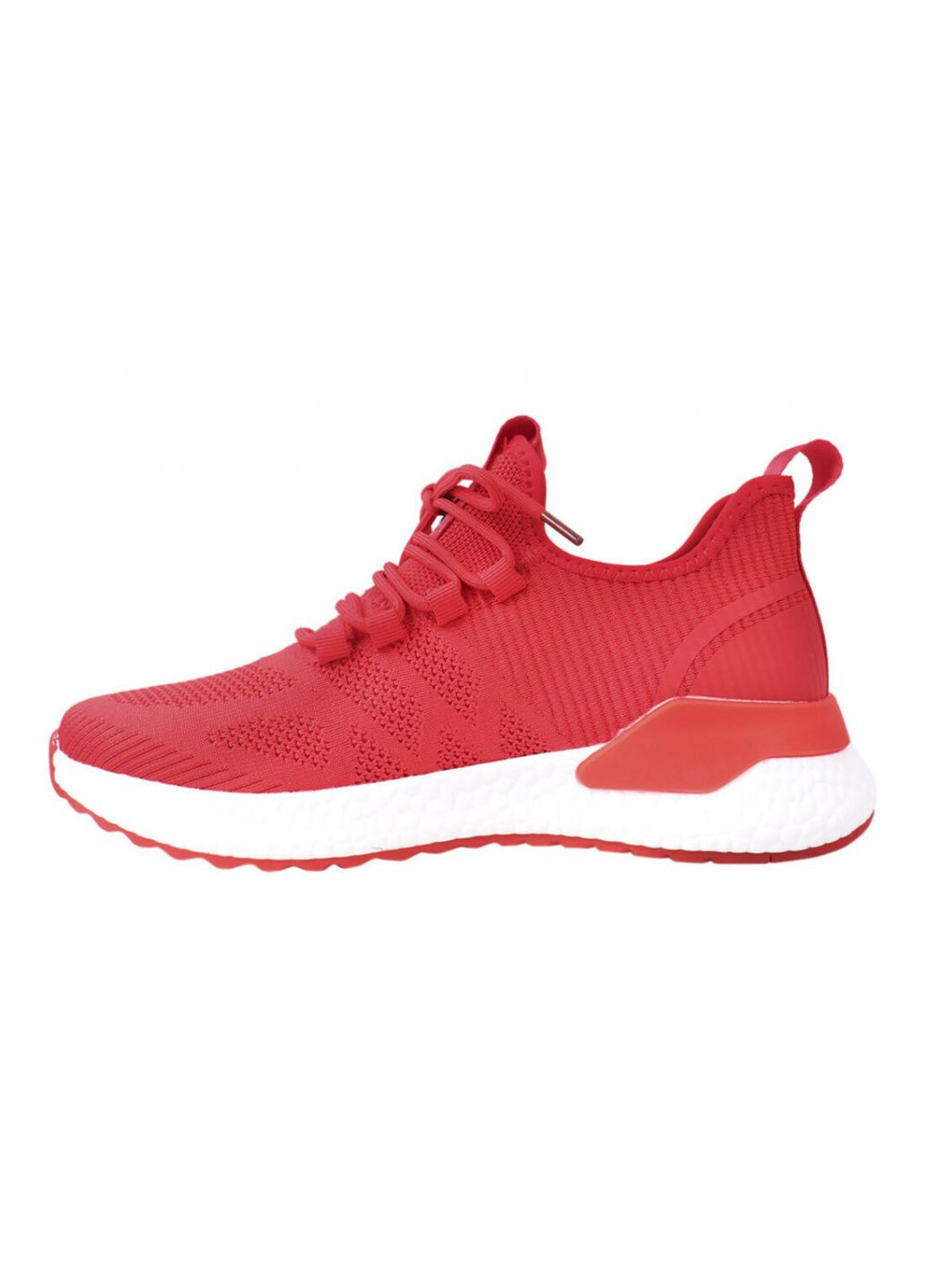 Червоні кросівки чоловічі з текстилю, на низькому ходу, на шнурівці, червоні, Lifexpert 600-21DK