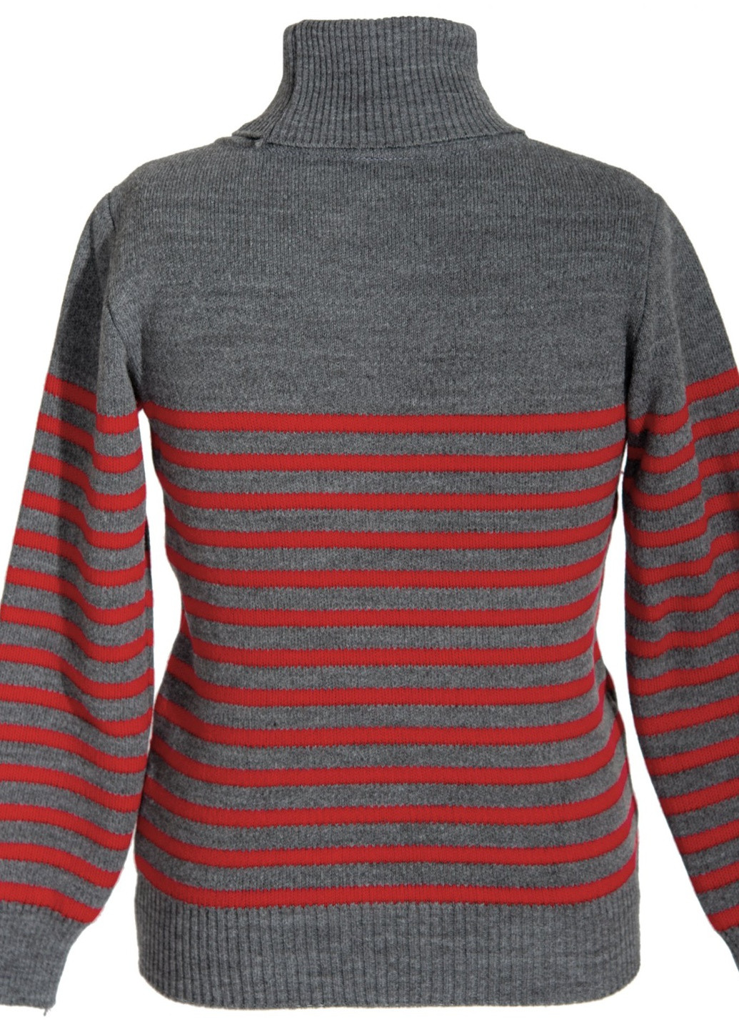 Красный светри светр на хлопчика в смужку (полоска) Lemanta