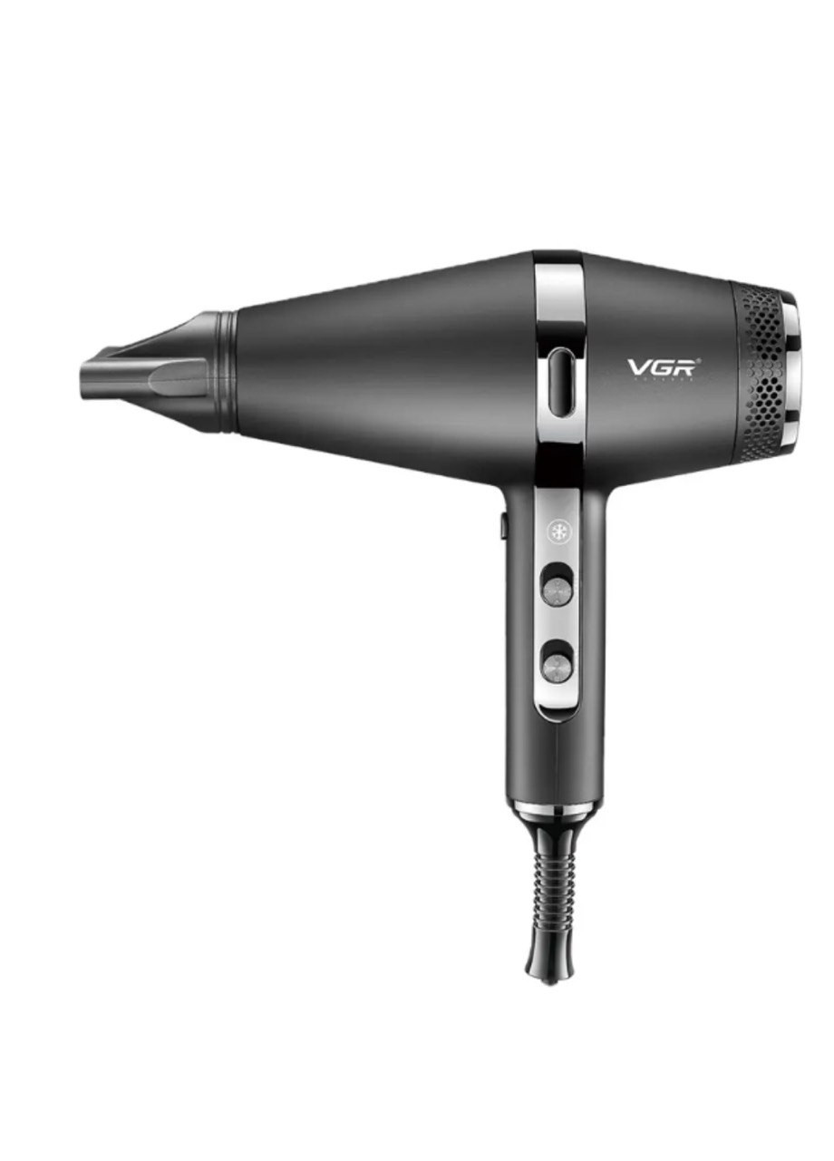 Профессиональный фен для волос Черный 2200 VGR v-451 (260359453)