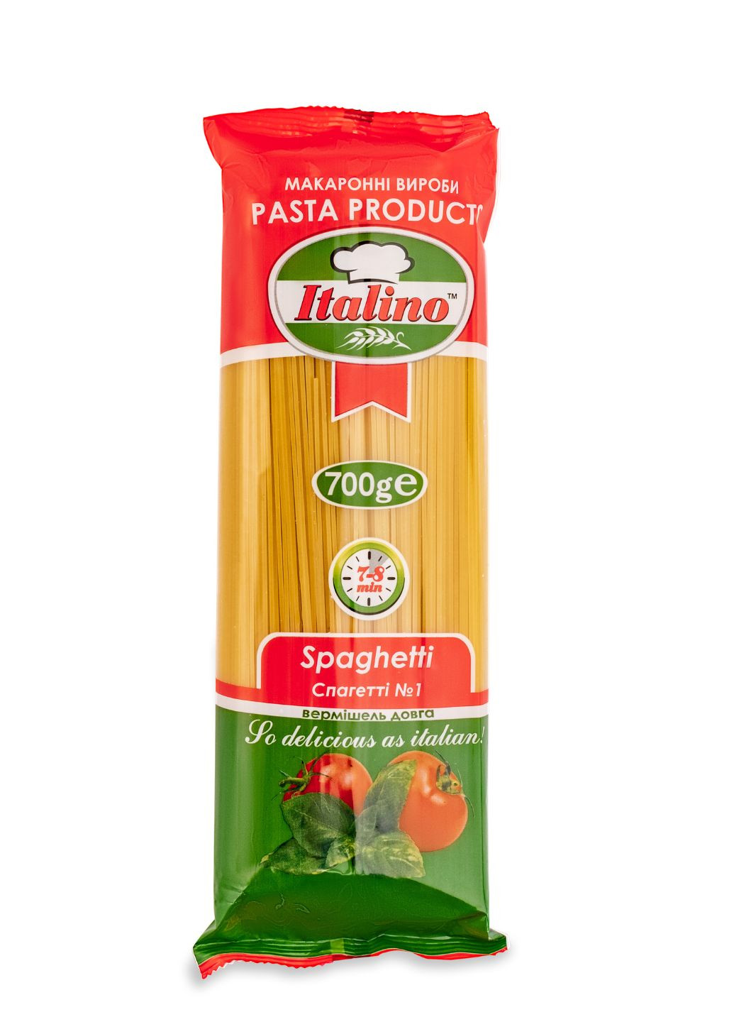 Макаронні вироби Спагетті 700 г (4820055301596) Italino (267229796)