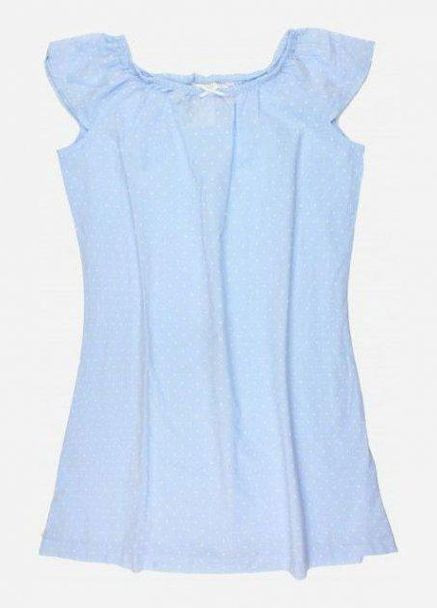 Нічна сорочка,блакитний в білий горошок, H&M (258049849)