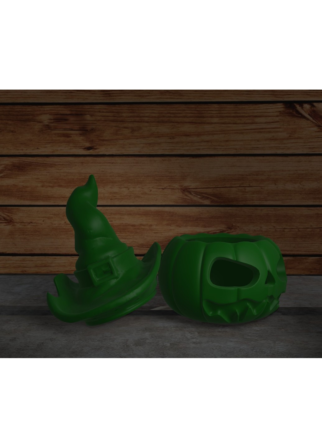 Гарбуз до Хеллоувіну з кришкою "ковпак леприкона" ЗаСвіт (266425145)