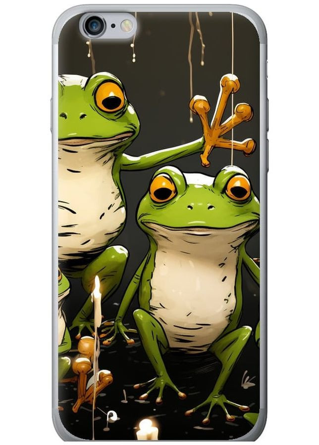 2D пластиковий чохол 'Жабки 2' для Endorphone Apple iPhone 6 Plus (266909546)
