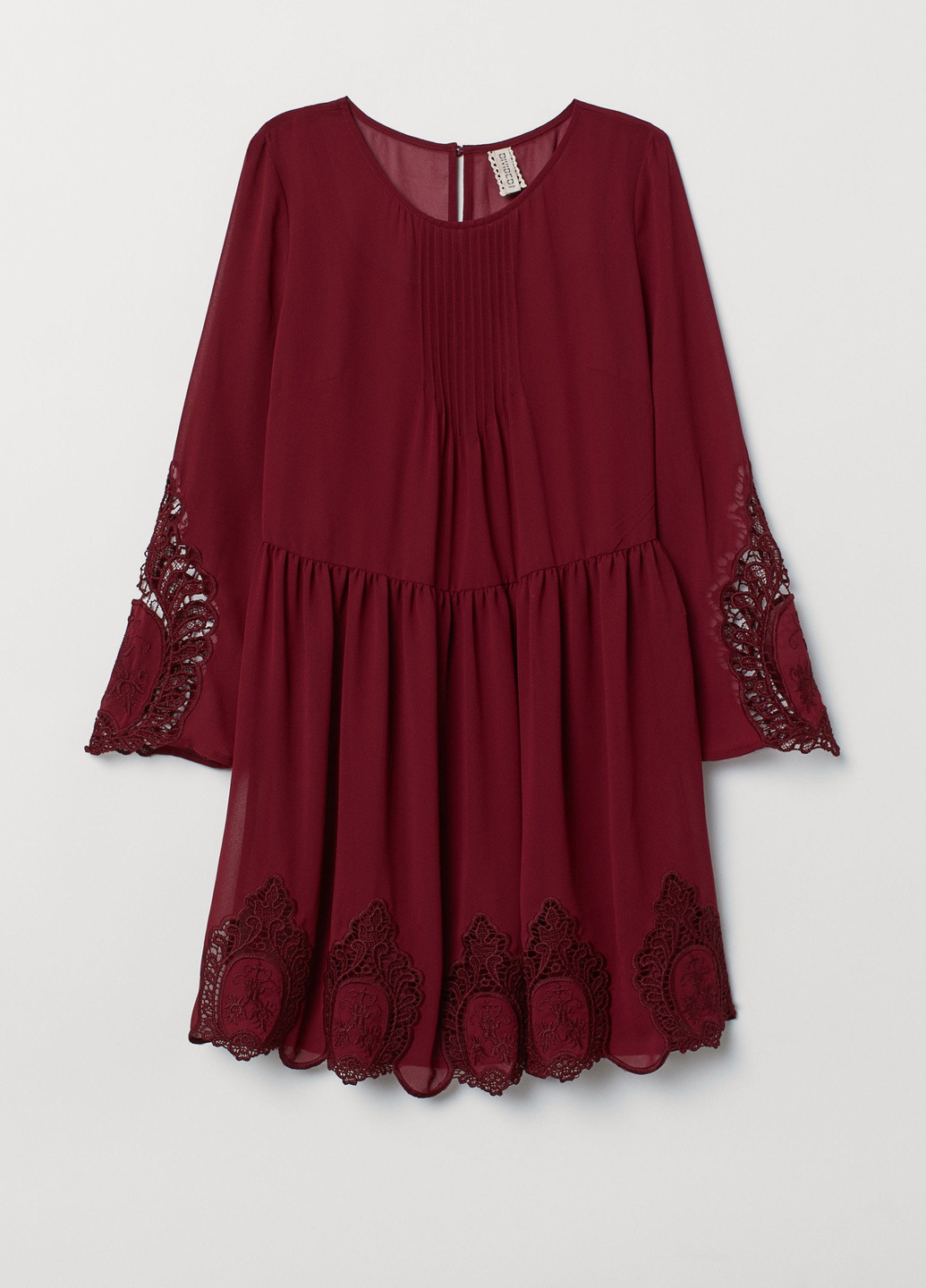 Бордова сукня демісезон,бордовий, divided H&M