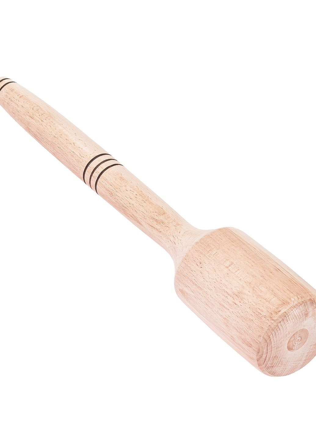 Толкушка картофелемялка фигурная средняя для картошки деревянная 30 см Woodly (274382573)