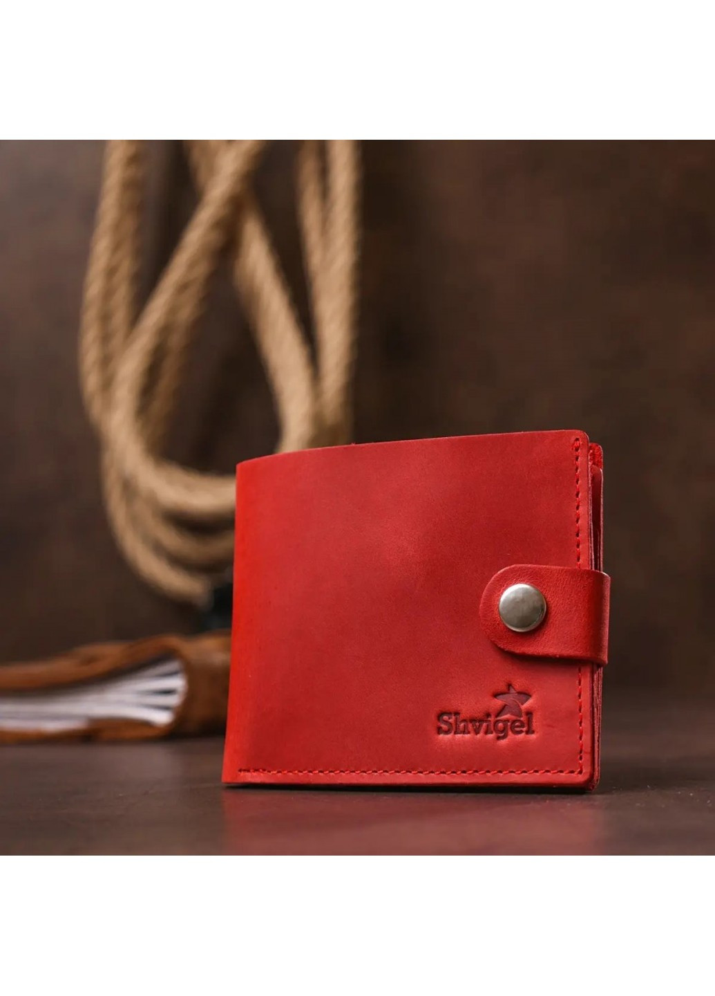 Женский кожаный кошелек 16455 Shvigel (262453905)