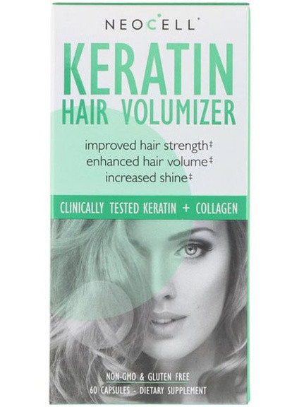 Keratin Hair Volumizer 60 Caps Neocell (256719695)