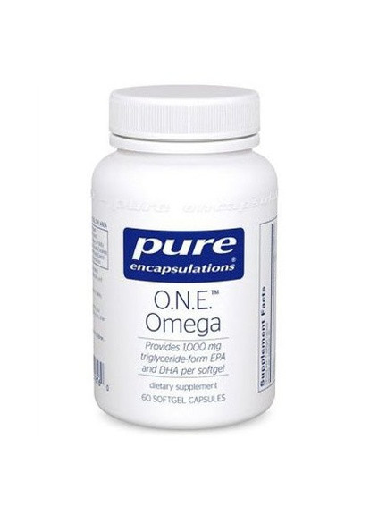 O.N.E. Omega 60 Caps PE-01616 Pure Encapsulations (256720110)
