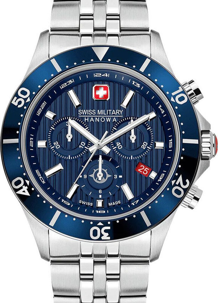 Часы Swiss Military Hanowa Flagship X Chrono SMWGI2100703 кварцевые спортивные Swiss Military-Hanowa (269696422)