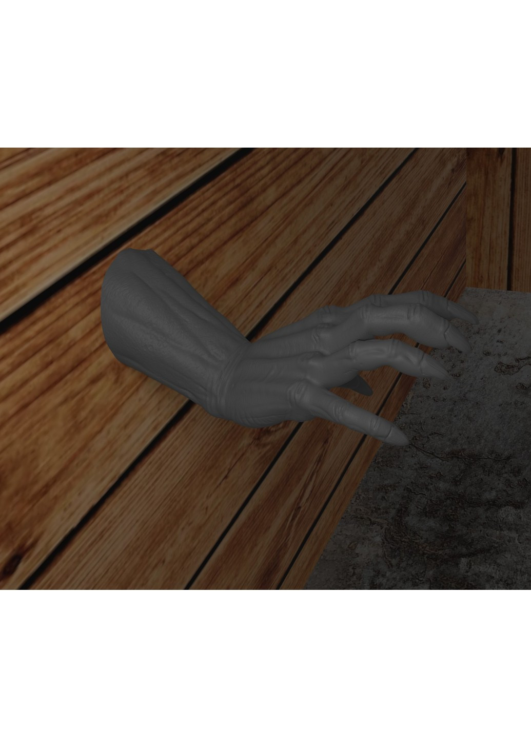 «Рука демона с когтями» с возможностью крепления на стену ЗаСвіт (266425496)