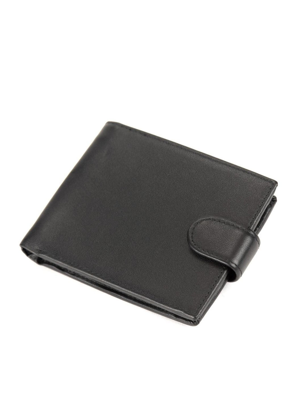 Чорне портмоне на кнопці з монетницею M39-8069BRA Tiding Bag (277963192)
