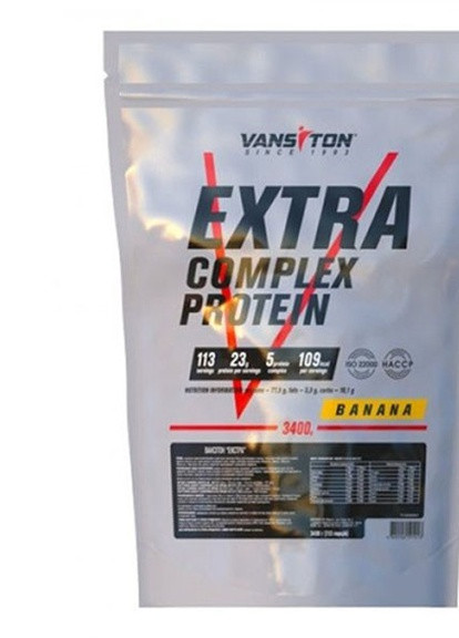 Extra Complex Protein 3400 g /113 servings/ Banana Vansiton (258763359)