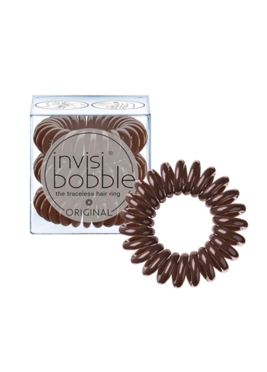 Резинка-браслет для волосся Power Pretzel brown Invisibobble (268133629)