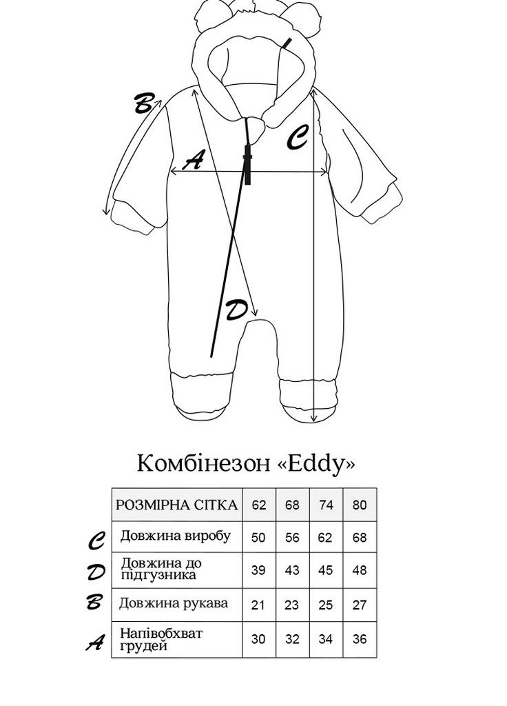 Демісезонний комбінезон Eddy Magbaby (257897600)