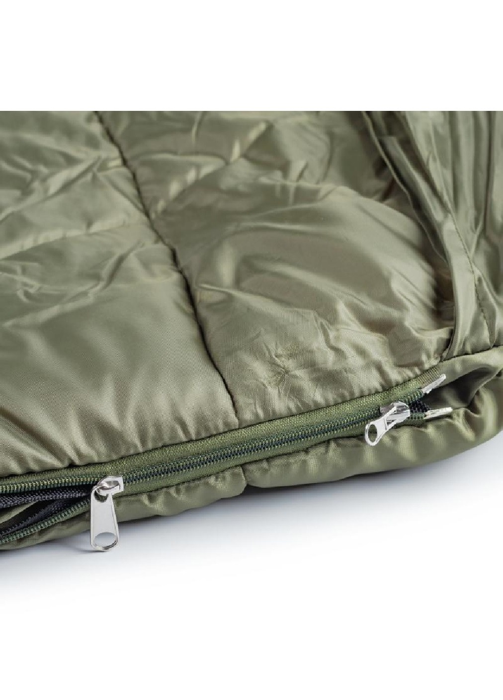 Спальный мешок кокон одеяло плед туристический походный для кемпинга отдыха на природе 210х95 см (475497-Prob) Зеленый Unbranded (268048244)