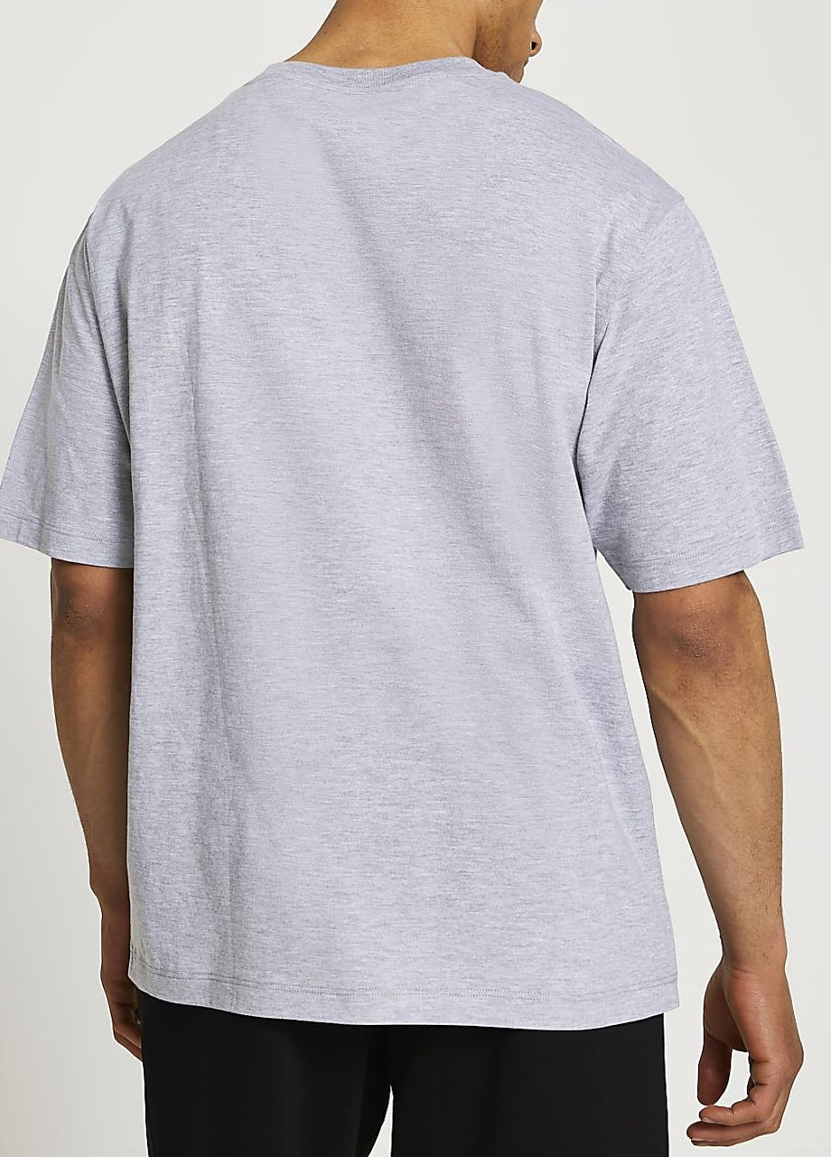 Серая футболка basic,серый, River Island