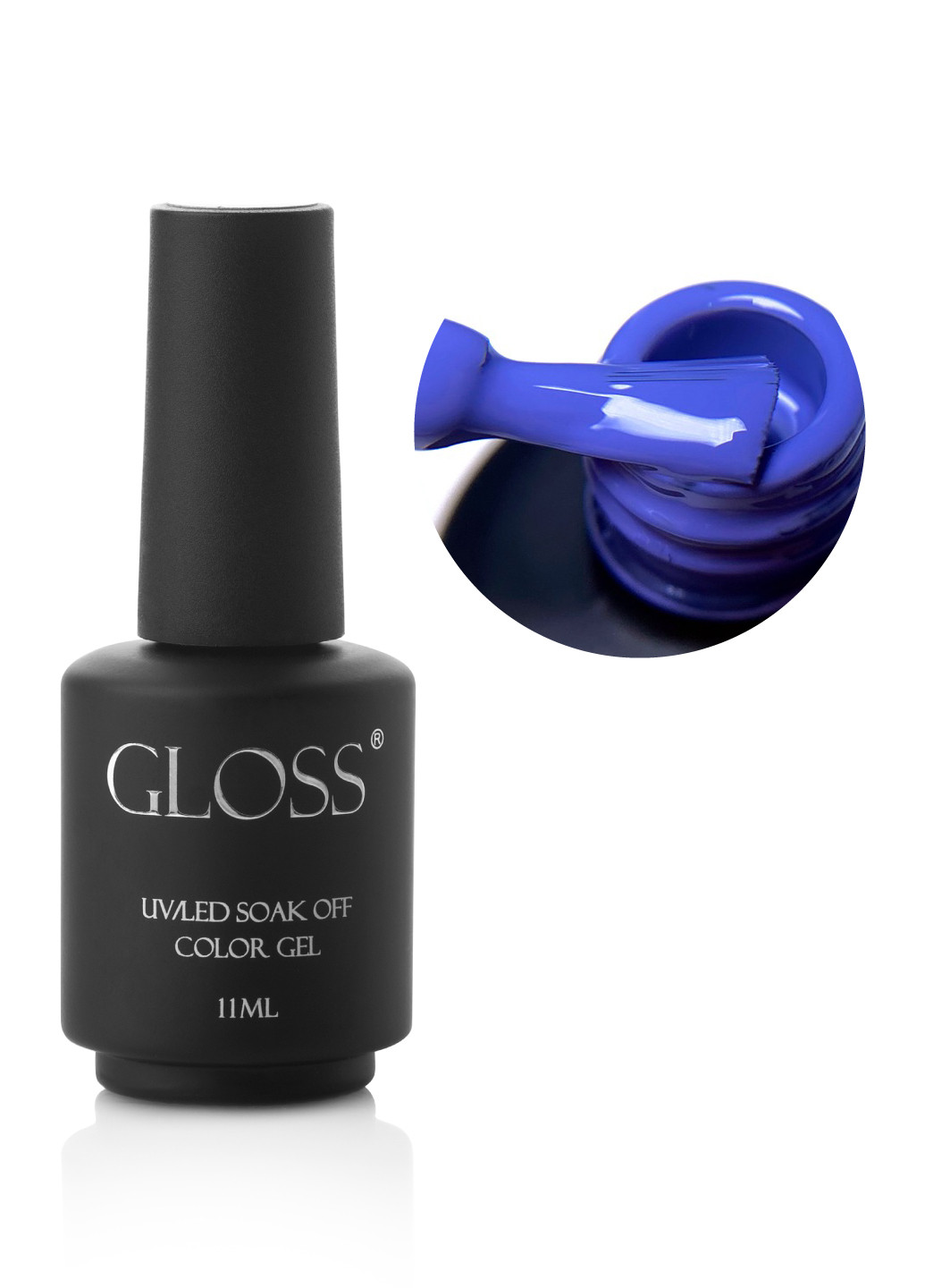 Гель-лак GLOSS Lilac Shadow 802 (волошковий), 11 мл Gloss Company Бавовна (269462428)