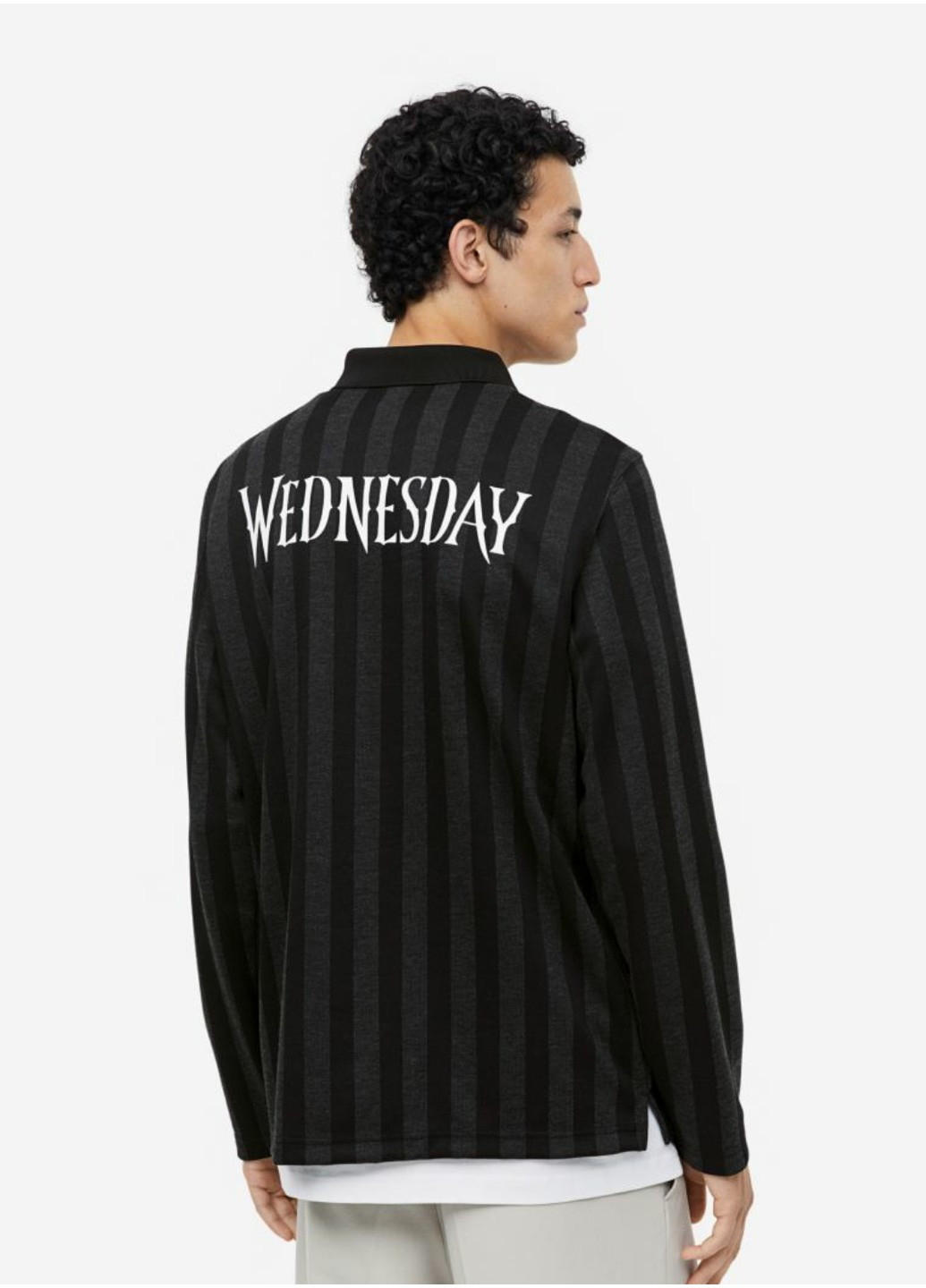 Черная повседневный рубашка H&M