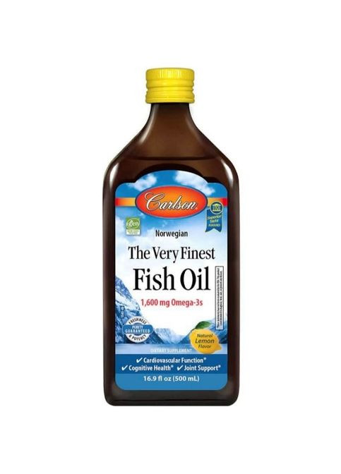The Very Finest Fish Oil 500 ml /100 servings/ Lemon Carlson Labs (260478960)