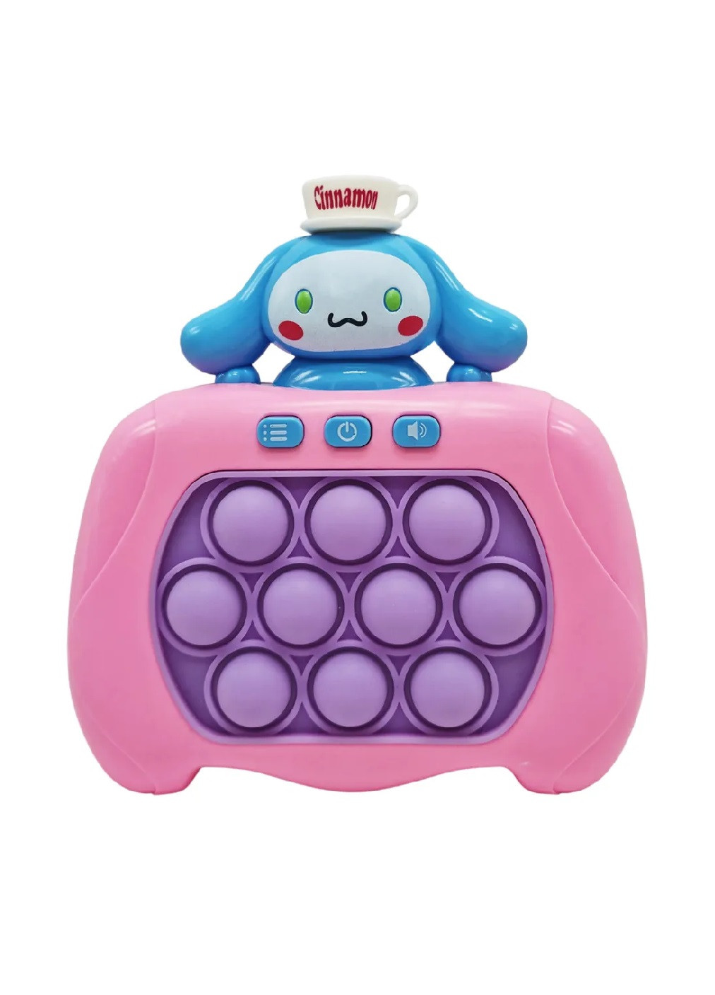 Электронная игрушка антистресс головоломка для детей малышей с пузырьками на батарейках (476246-Prob) Синнаморолл розовый Unbranded (277973845)