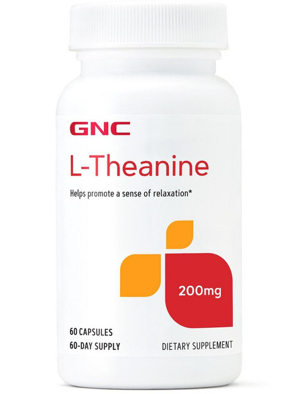 L-Theanine 200 mg 60 Caps GNC (256722632)