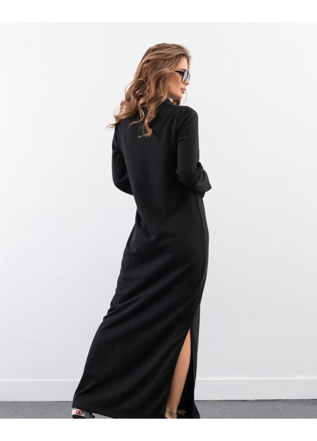 Черное повседневный платья 14320 черный ISSA PLUS