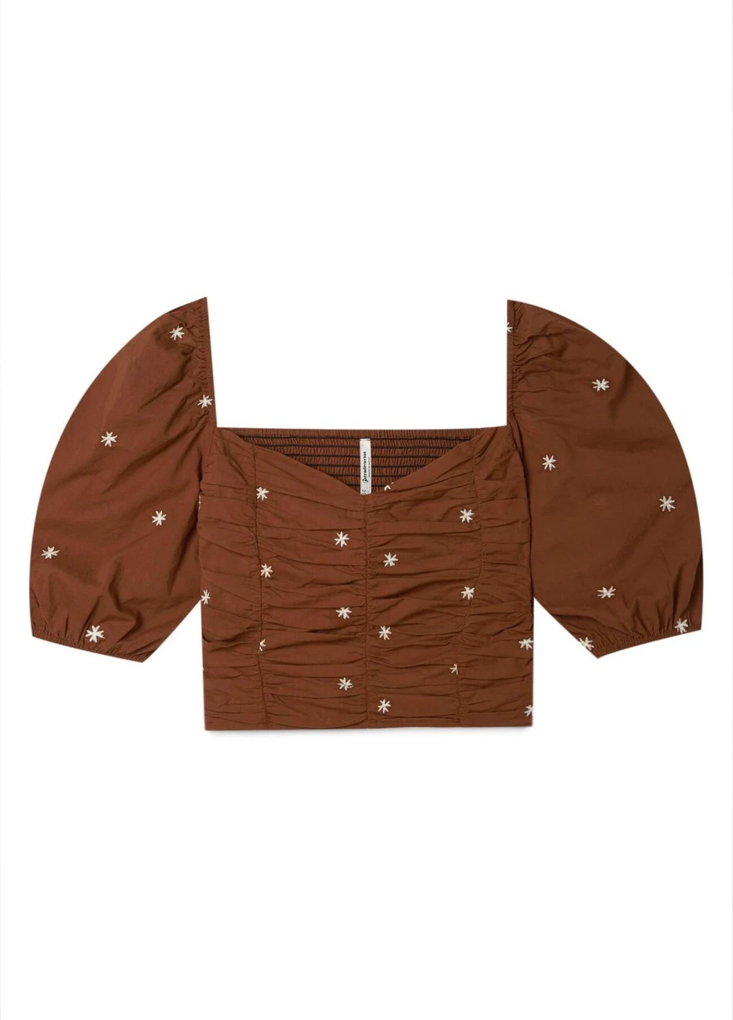 Топ літо,коричневий в візерунки, Stradivarius (258455912)