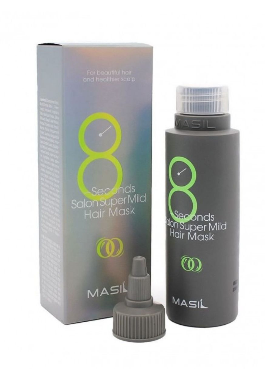 Восстанавливающая маска для волос 8 Seconds Salon Super Mild Hair Mask 100 мл MASIL (267158932)