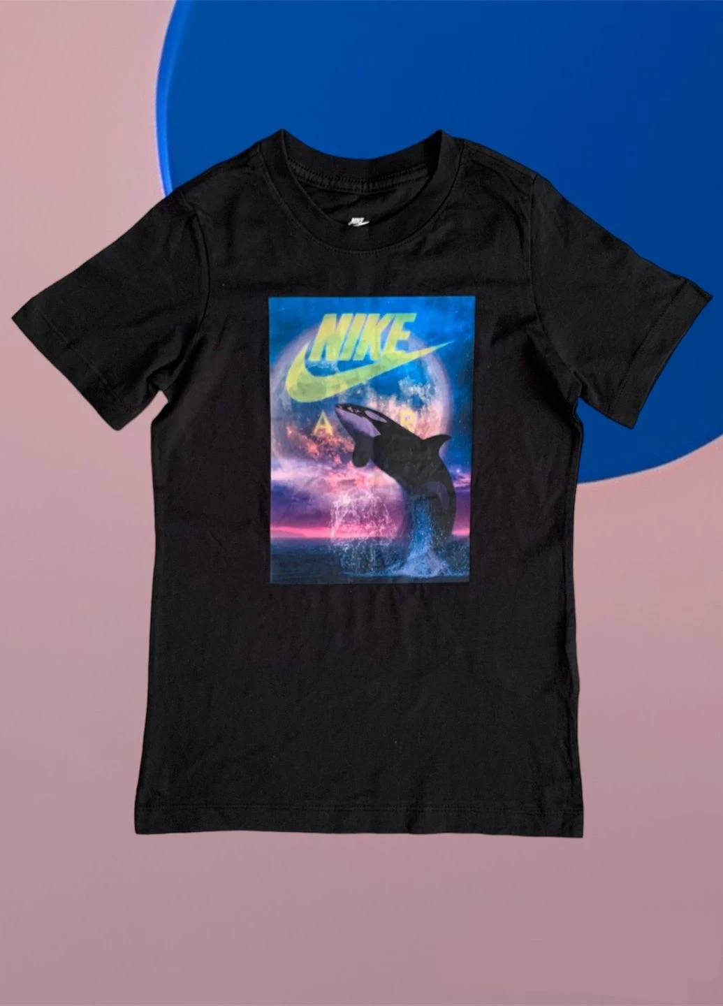 Черная футболка Nike