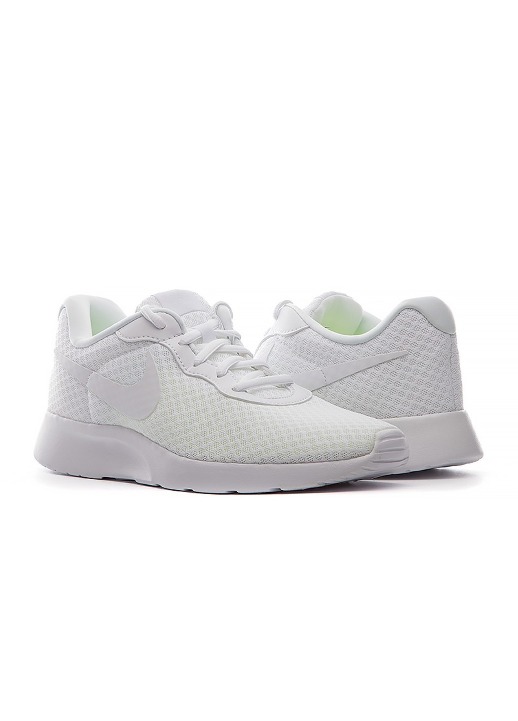 Белые демисезонные кроссовки tanjun flyease Nike