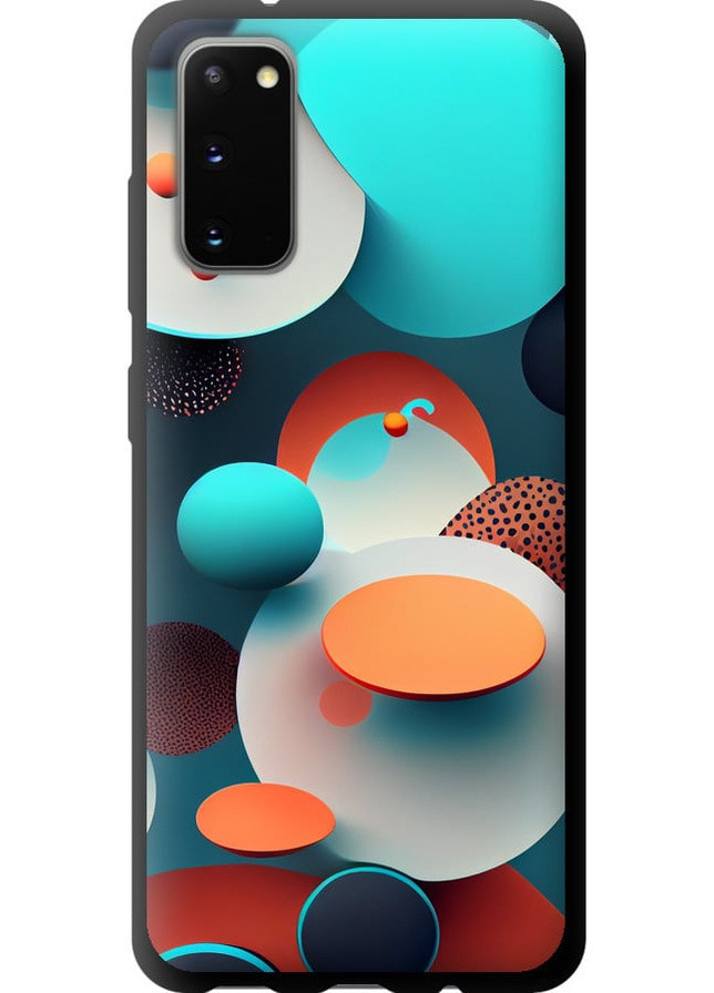 TPU чорний чохол '5608' для Endorphone Samsung Galaxy S20 (258177020)