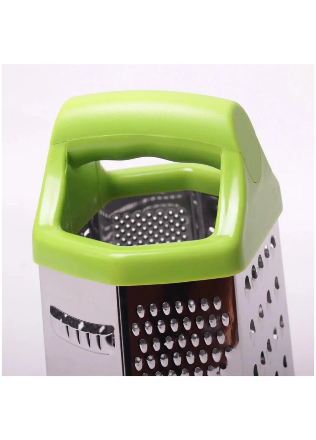 Многофункциональная терка 6в1 из нержавеющей стали для кухні 11.5*10.5*19.8см Stenson (258849248)