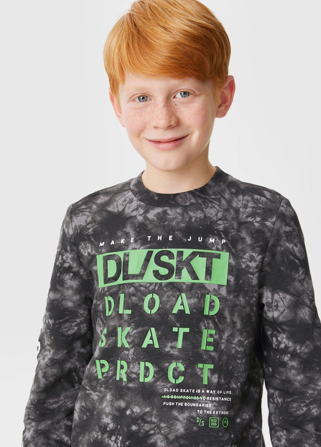 C&A свитшот для мальчика подростка 158-164 размер серый 2144730 серый кэжуал футер