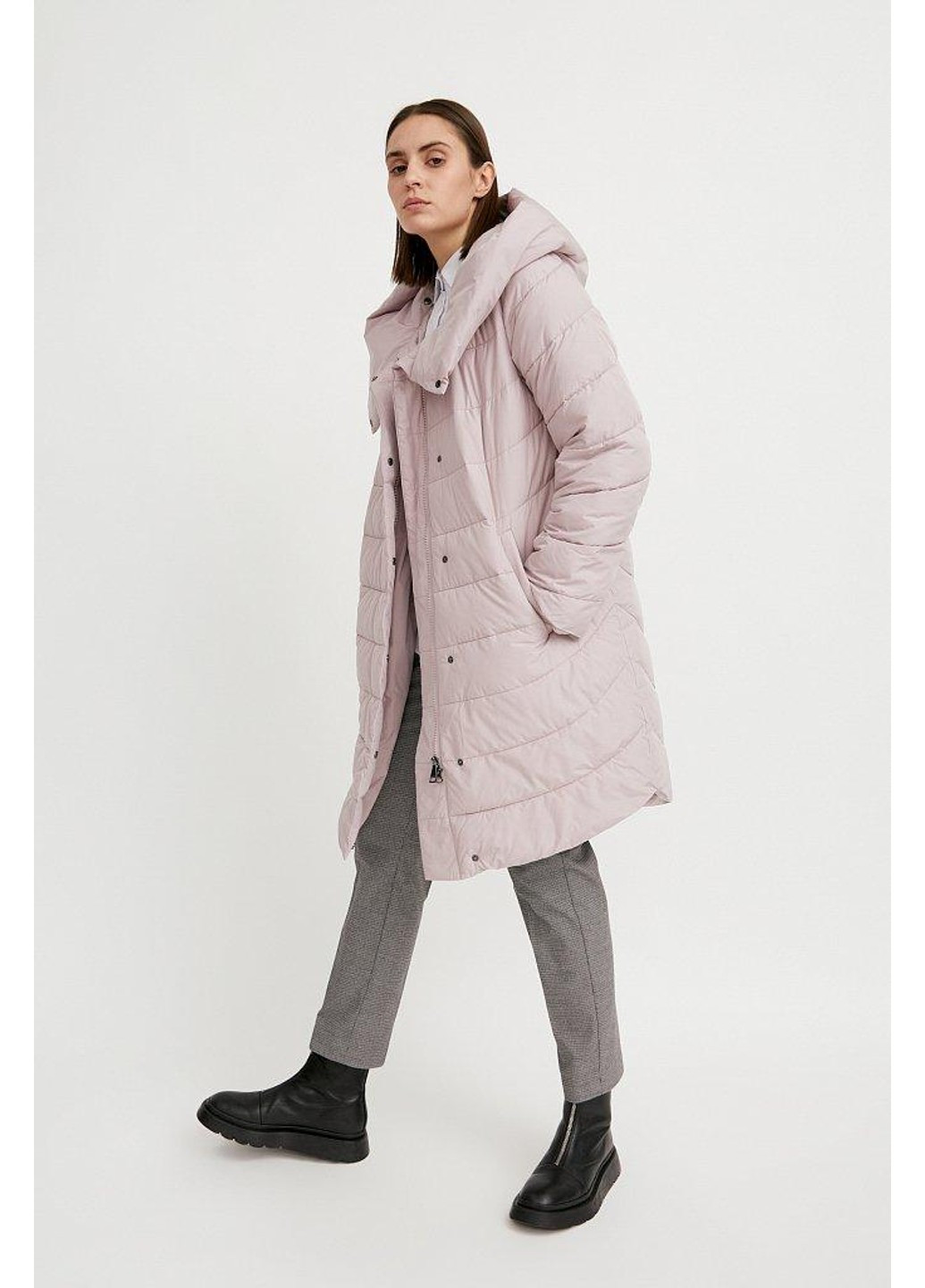 Рожева зимня куртка w20-32042-812 Finn Flare