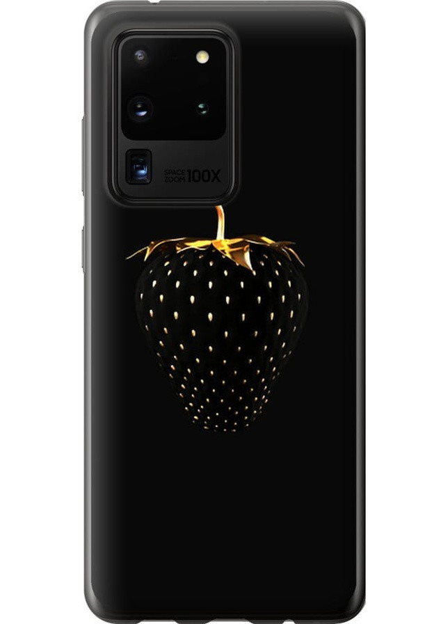 2D пластиковий чохол 'Чорна полуниця' для Endorphone Samsung Galaxy S20 Ultra (257902695)