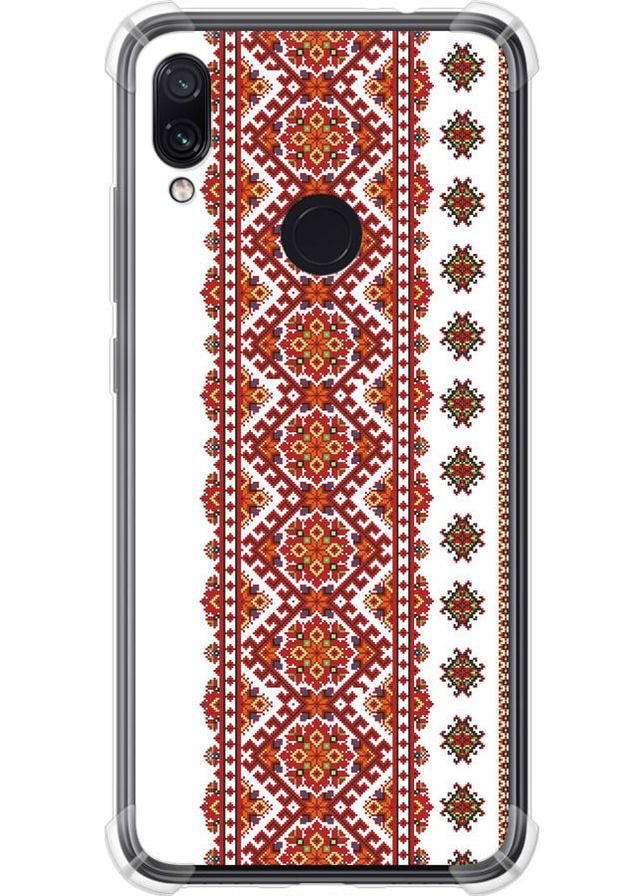Силіконовий протиударний с посиленими кутами чохол 'Вишиванка 13' для Endorphone Xiaomi Redmi Note 7 (269346719)