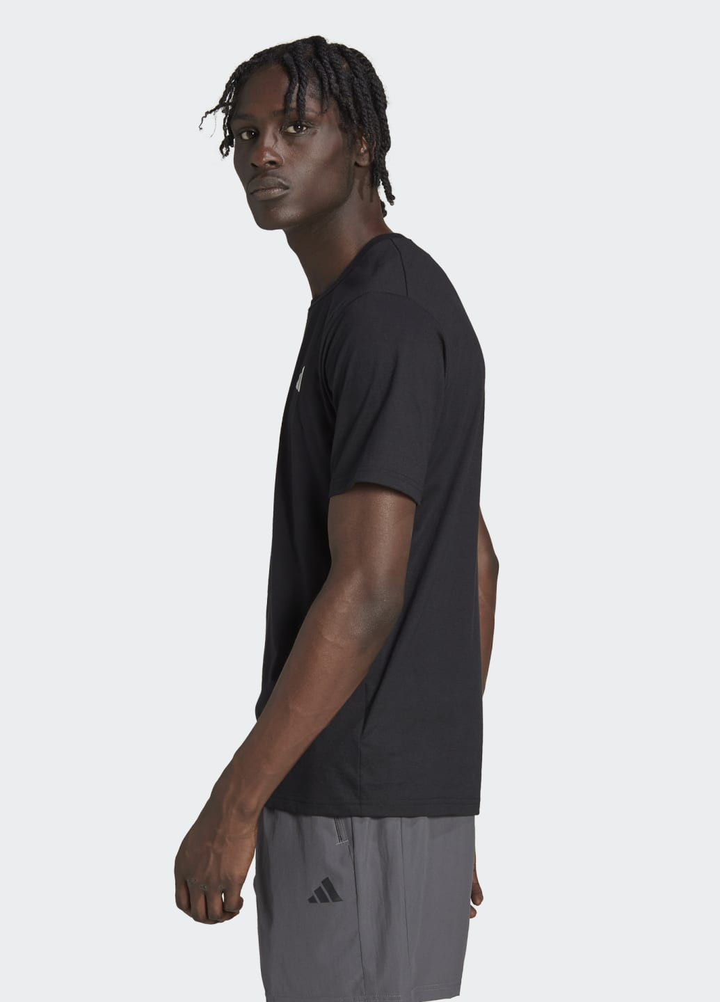 Черная футболка для тренировок train essentials feelready adidas