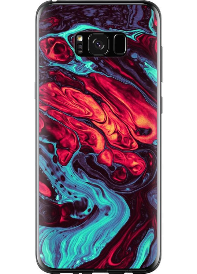 2D пластиковий чохол 'Синя червона абстакція' для Endorphone Samsung Galaxy S8 Plus (276395119)