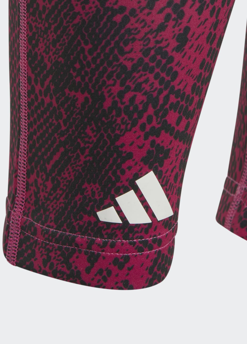 Легінси AEROREADY Animal-Print Optime 7/8 High-Rise Pocket adidas (271043326)