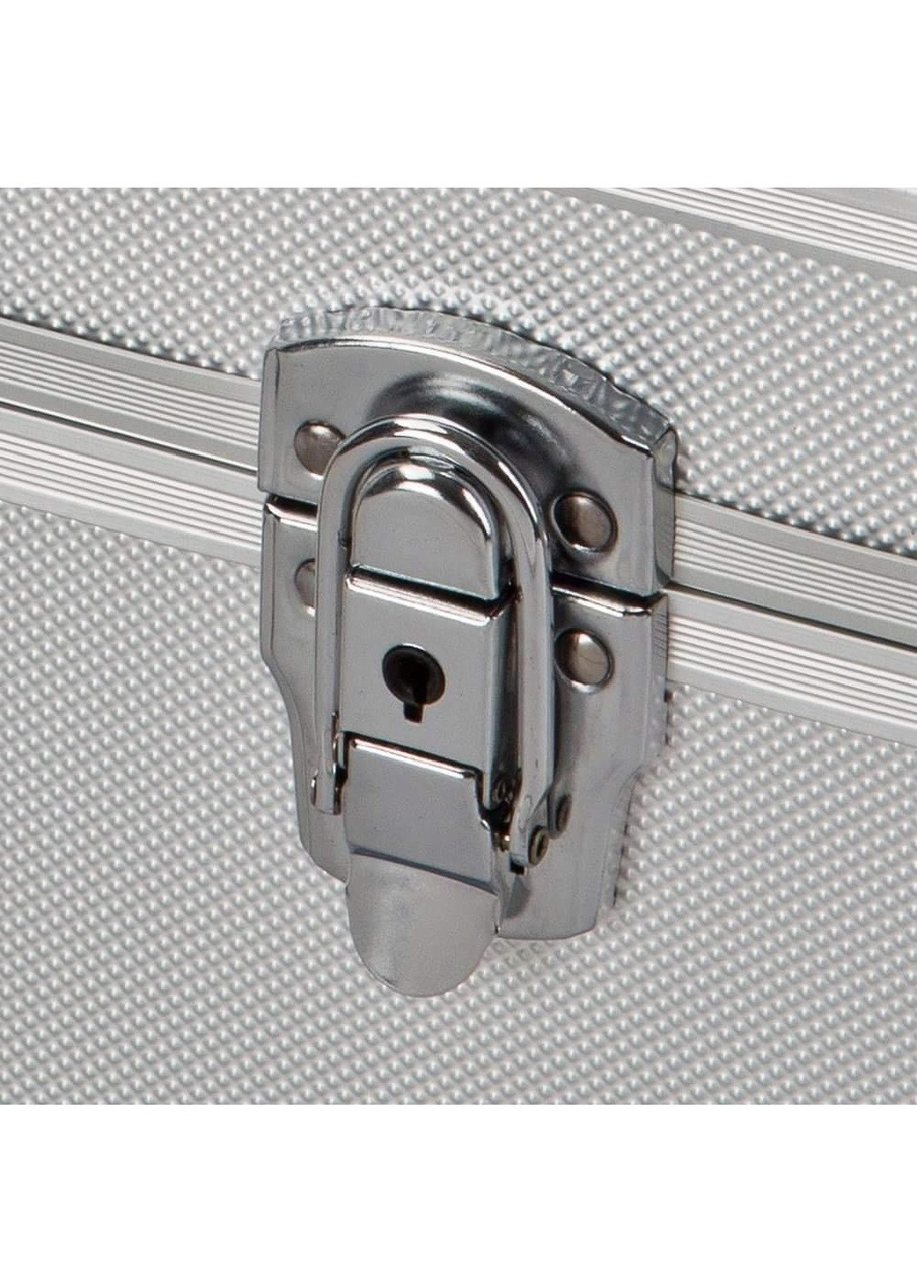 Кейс чемодан алюминиевый для безопасного хранения перевозки переноски транспортировки вещей 38х26х12 см (474883-Prob) Unbranded (260090827)