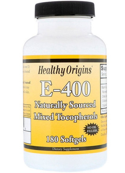 E-400 180 Softgels HO15145 Healthy Origins (256723899)