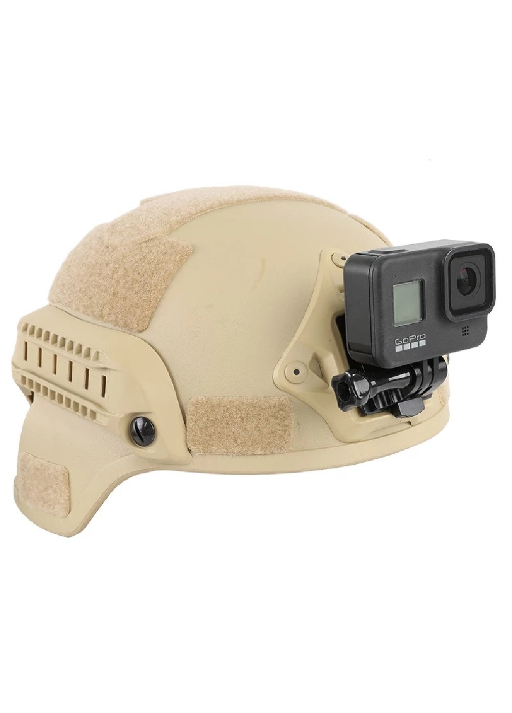 Крепление на тактический военный шлем алюминий с системой NVG для экшн-камер (474041-Prob) Unbranded (257225849)