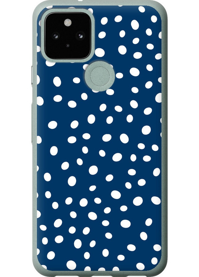 Силиконовый чехол 'Горошек v3' для Endorphone Google Pixel 5 (258082576)