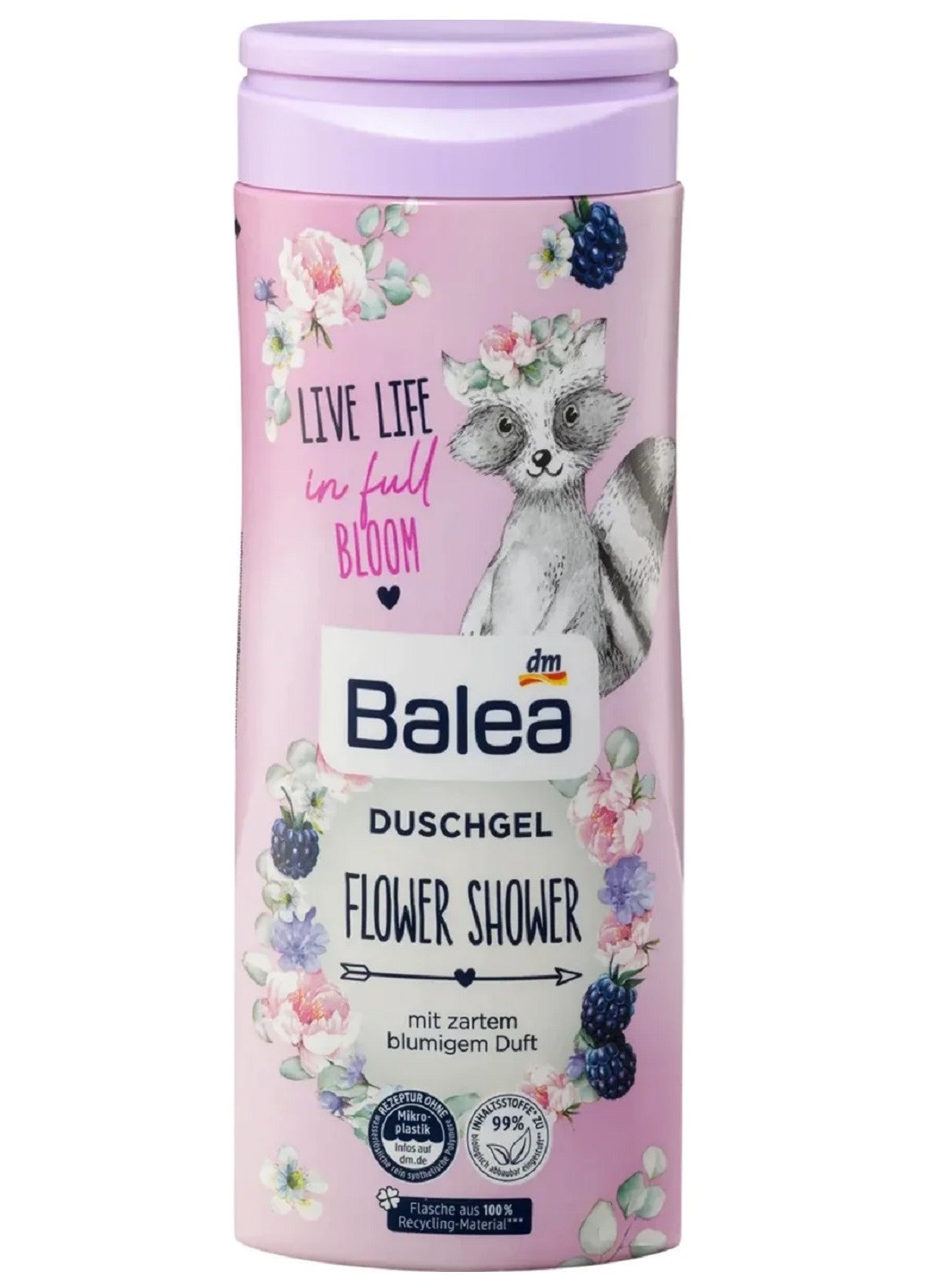 Гель для душу Flower Shower 300 мл Balea (257883916)