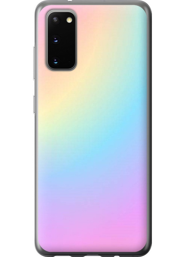 2D пластиковый чехол 'Радуга 2' для Endorphone Samsung Galaxy S20 (259141841)
